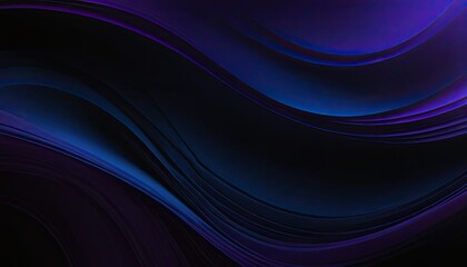 Obraz premium Abstract dark background with purple lines generative ai 5