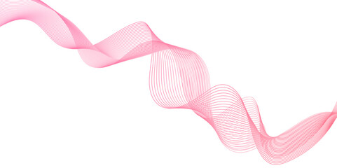 Colorful ribbon isolated on white background. Dynamic flowing curve line isolated background. Twisted stripe line backdrop. Futuristic blend waves lines technology background.	