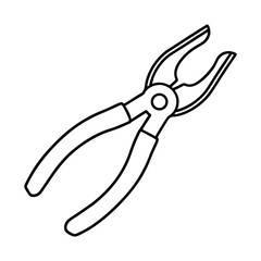 scissors isolated on white