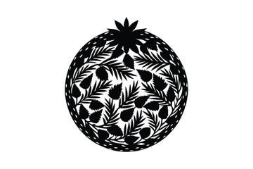 Merry Christmas Ball Ornaments Decoration Design