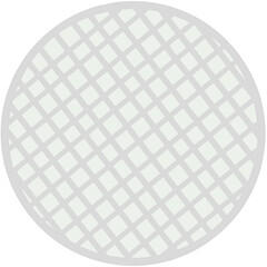 Grey Grid Waffle Pattern