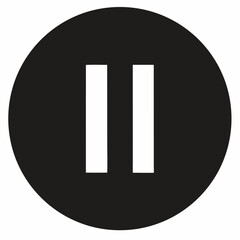 vector black glossy icon