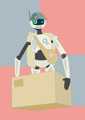 ヒューマノイド　イラスト