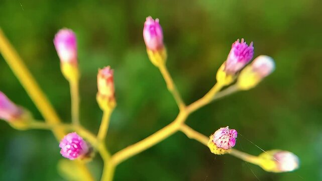 Sawi langit, also known as Crassocephalum crepidioides, is a leafy green plant often found in tropical regions. With its soft, slightly hairy leaves and small orange flowers, it is commonly used in tr