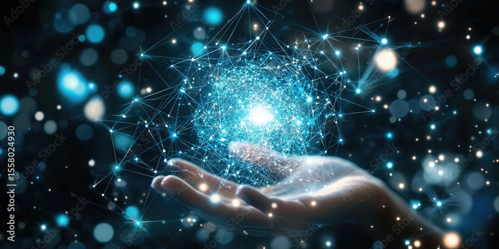 Poster Business executives discuss digital transformation strategies, focusing on implementing new technologies and improving workflows.