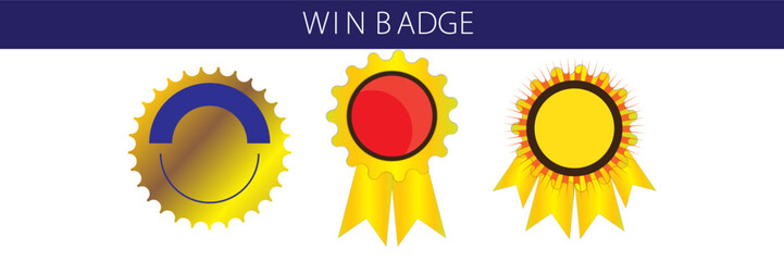 Luxury Gold and Yellow Badge Bundle – Premium Vector Award Emblems, Vintage Retro Labels, Elegant Logo Templates for Certificates, Branding, and Web Desig.