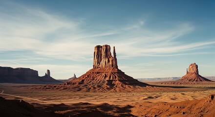 Monument Valley desert landscape panorama Arizona