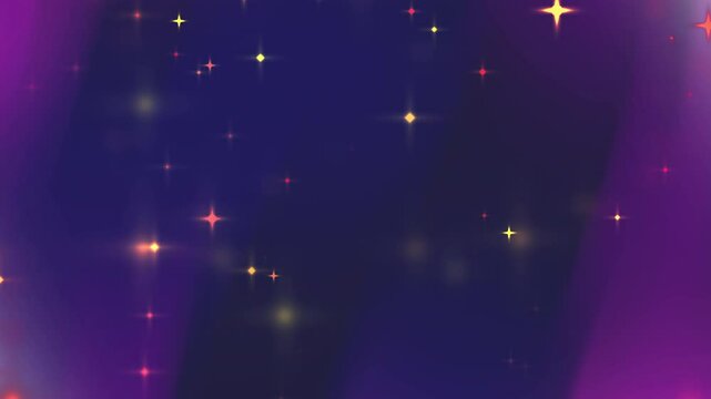 Nebulosa Estelar Abstrata com Brilho Vibrante