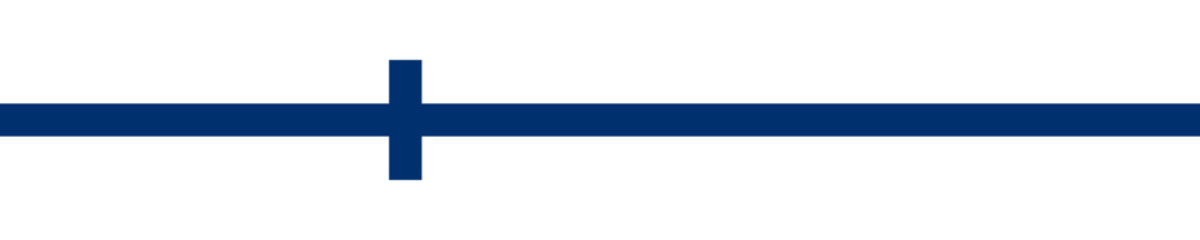 Finland flag ribbon