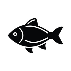 Fish Fillet Icon Outline Vector Illustration
