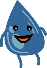 Cute Water Character