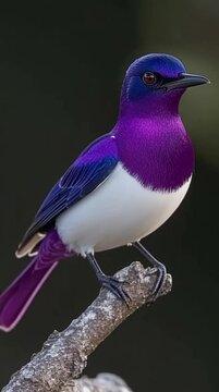 Violet-backed starling