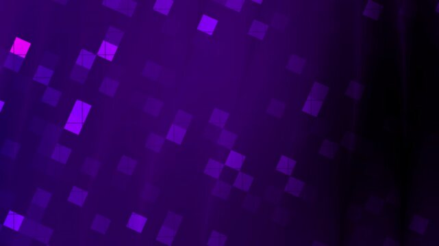 Abstra&ccedil;&atilde;o de Luzes Roxas Quadradas Desfocadas
