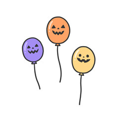 ハロウィンの風船