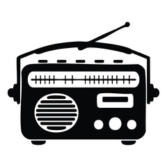 Vintage Audio Device Icon
