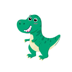 cute dinosaur vector image for icon,sticker,decoration