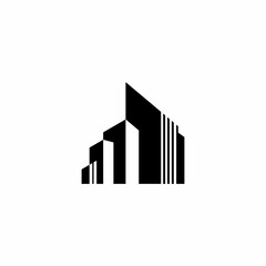real estate, building, construction logo design abstract 