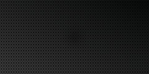 Fototapeta premium Black metal texture steel background. Perforated sheet metal.