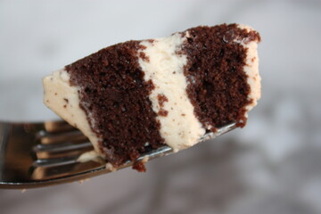 Earl Grey cream chocolate layer cake