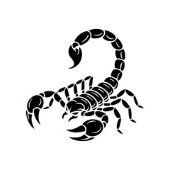 Tribal Scorpion Vector Tattoo Illustration