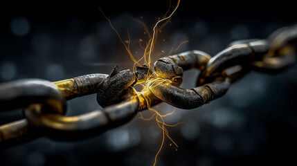 Broken Chain Mended by Light