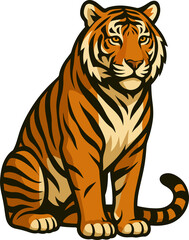 tiger vector illustration