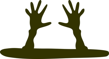 halloween Zombie Hands