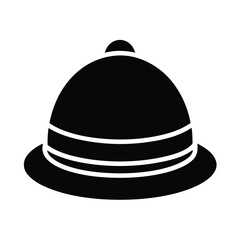 Thermal Hat Icon Outline Vector Illustration
