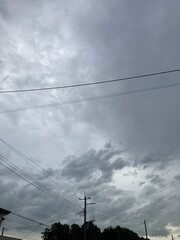 Cloudy sky photo曇り空