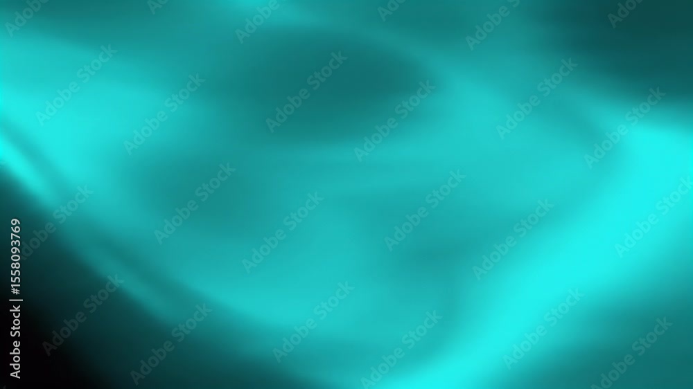 Poster Teal Gradient Transitions in a Smooth Video