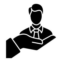 recruitment Solid icon