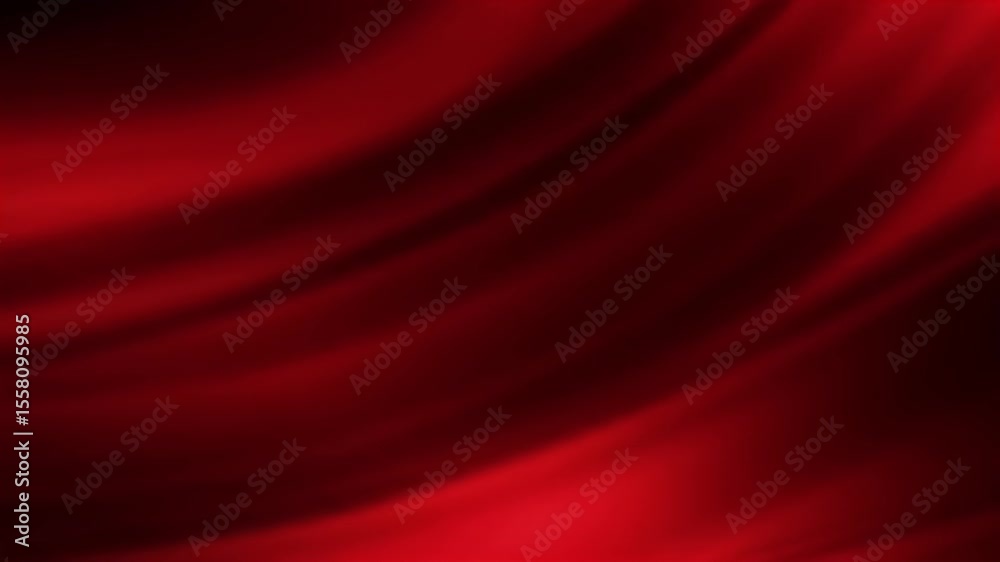 Poster abstract red gradient flowing motion video