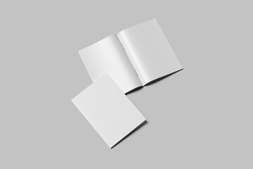 BLANK A4 CATALOG WHITE