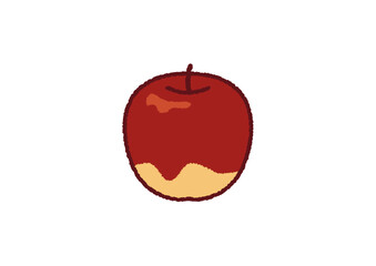 りんごのイラスト