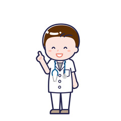 半袖医師／ななめ／男性 13