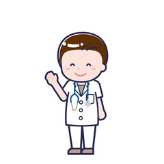 半袖医師／ななめ／男性 17