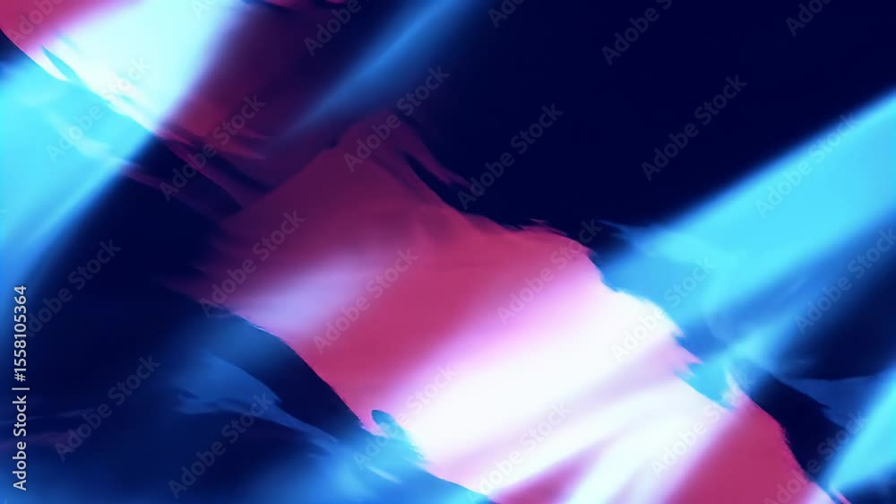 Poster dynamic flowing neon colors abstract video