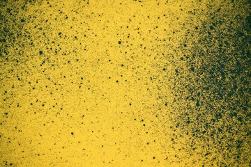 Generative AI, Lemon Yellow and Navy Particle Abstracts
