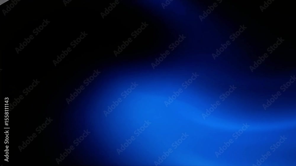 Poster abstract gradient transition of deep blue