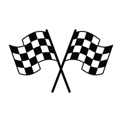 Fototapeta premium Checkered Racing Flags