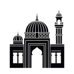 Mosque Islamic Building Religious Place Icon