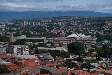 Obraz premium Architecture in Tbilisi