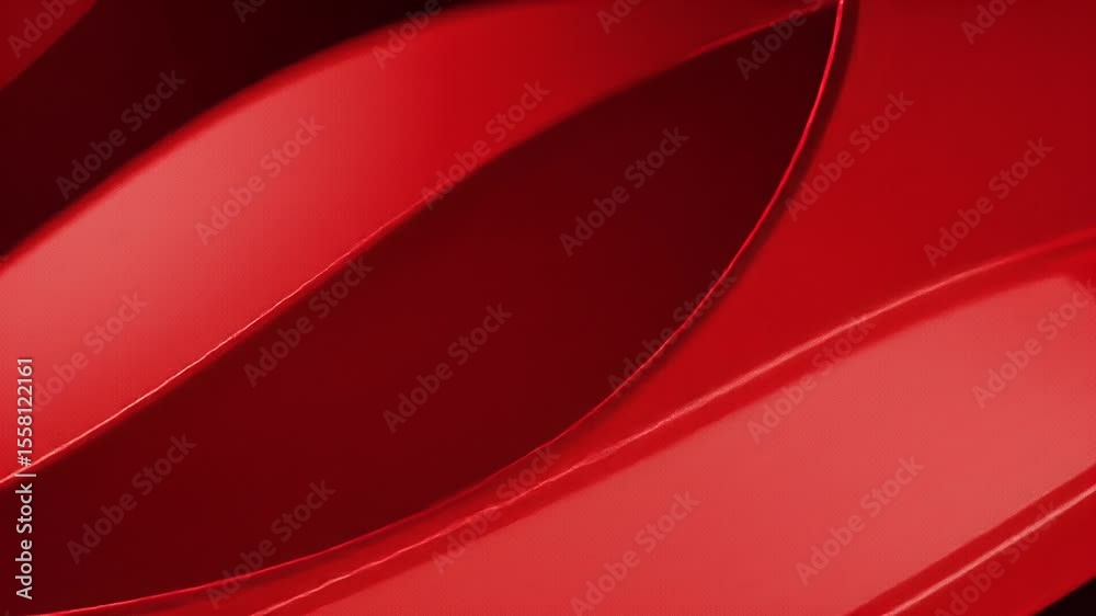 Poster Dynamic Red Paint Texture in Motion