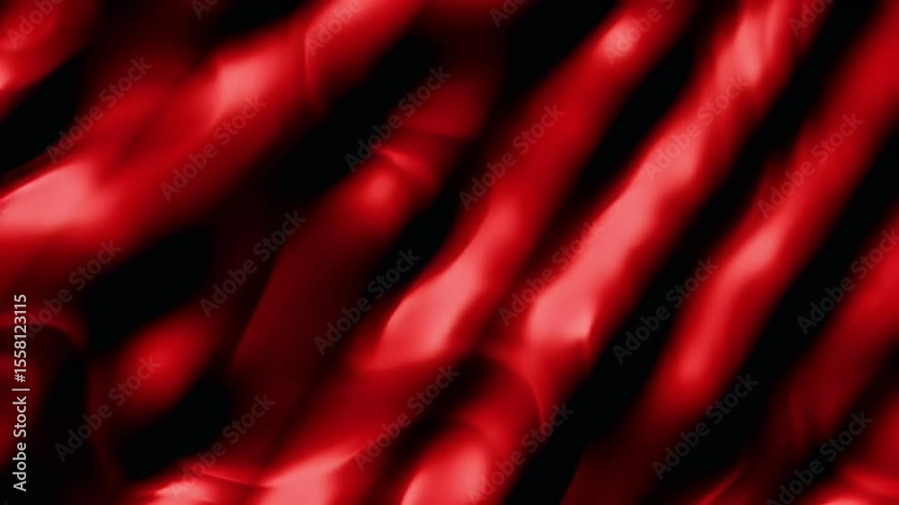 Poster abstract red fluid motion video background