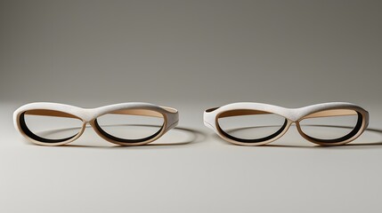 Elegant and Modern Sunglasses with Unique Design in High-Quality Studio Lighting