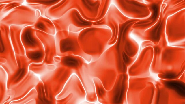 Padr&atilde;o Abstrato Vermelho Fluido