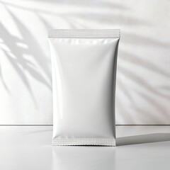 Minimal Product Packaging Mockup on Clean Background. Paper Box Packaging Mockup Isolated on White. Cardboard Packaging Mockup with Realistic Lighting
