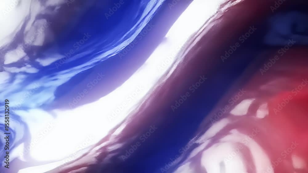 Poster abstract blending of colors in motion
