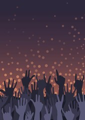 Illustration of new year's eve