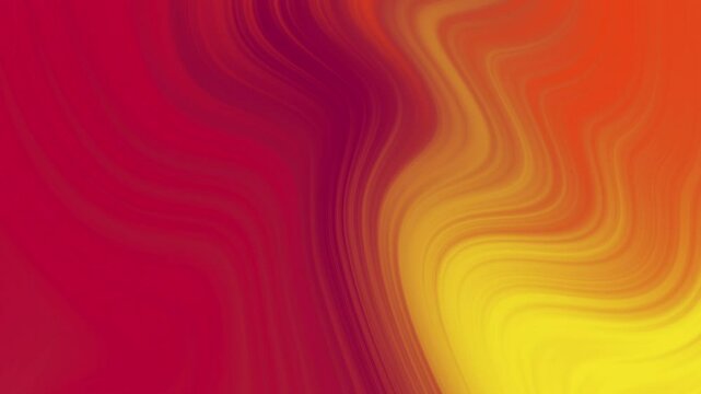 Fluxo de Cores Abstrato: Vermelho, Laranja e Amarelo